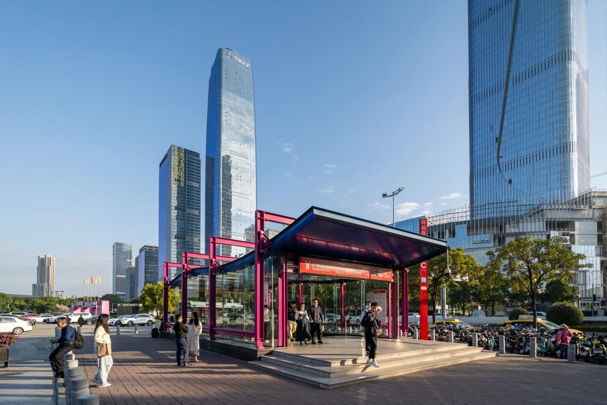 Livetour Hotel Financial City Keyun Road Metro Kuangcsou Kültér fotó